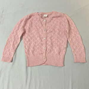 EGG New York - long sleeve lace knit cardigan sweater. Size 6-12 months